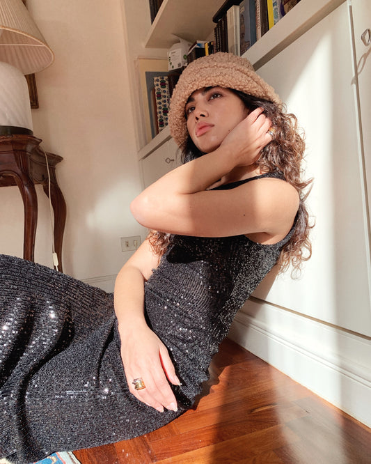 "CAPPUCCINO" BUCKET HAT