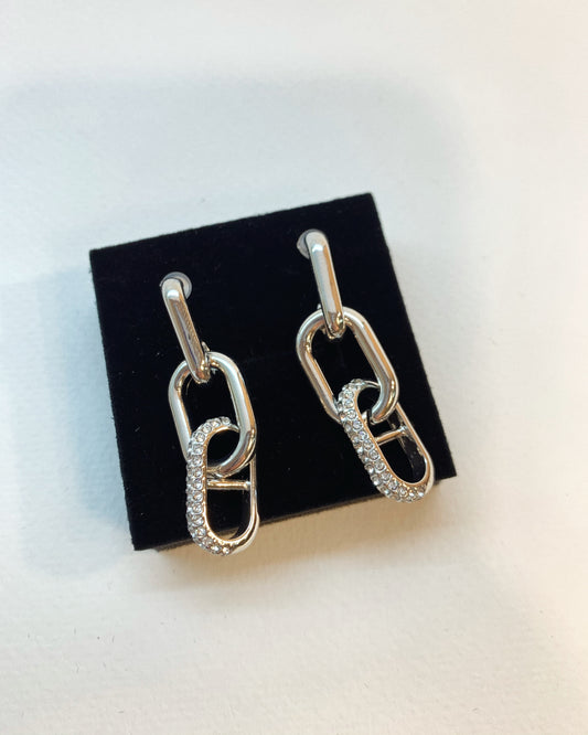 Обеци "HARPER SILVER"