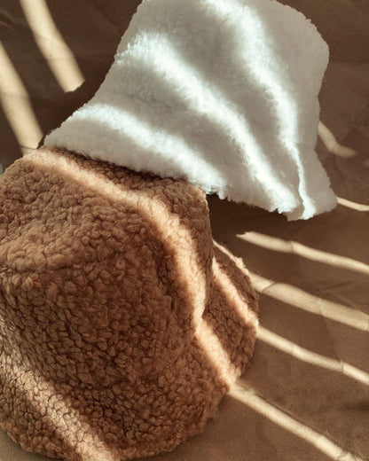 "CAPPUCCINO" BUCKET HAT